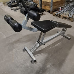 Magbänk grå svarta dynor