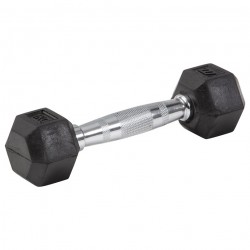 MASTER FITNESS HANTEL GUMMI/KROM 1-50 KG