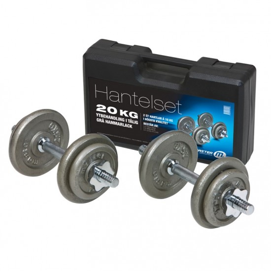 HANTELSET MASTER 20 KG