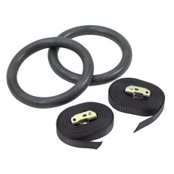MASTER FITNESS TRÄNINGSRINGAR ABS-PLAST + REM