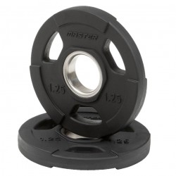 MASTER FITNESS VIKTSKIVA 50MM SVART GUMMI