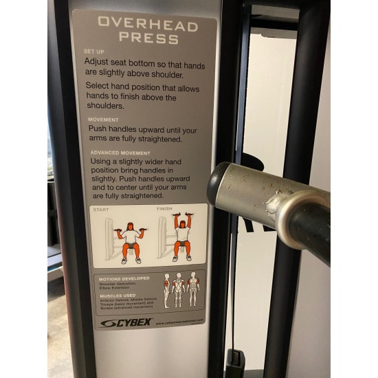 Cybex Eagle Overhead Press
