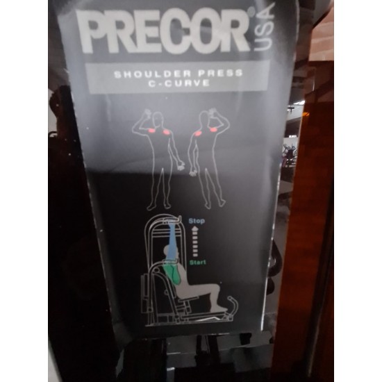 Precor Competition Line Shoulder Press Curve