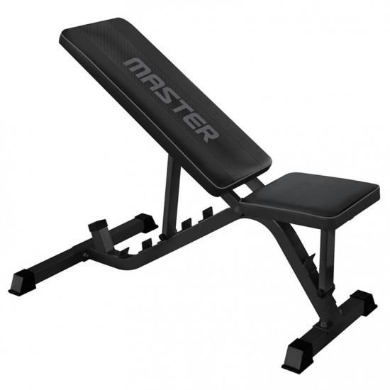 MASTER FITNESS TRÄNINGSBÄNK BLACK BENCH