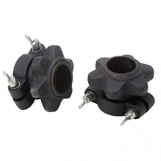 MASTER FITNESS SKIVSTÅNGSLÅS 50MM/PARVIS