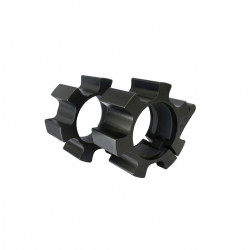 MASTER FITNESS SKIVSTÅNGSLÅS ALU SVART 50 MM