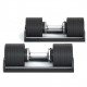 SNODE AD85S 40 KG JUSTERBARA HANTLAR I PAR