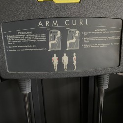 TechnoGym Selection Arm Curl