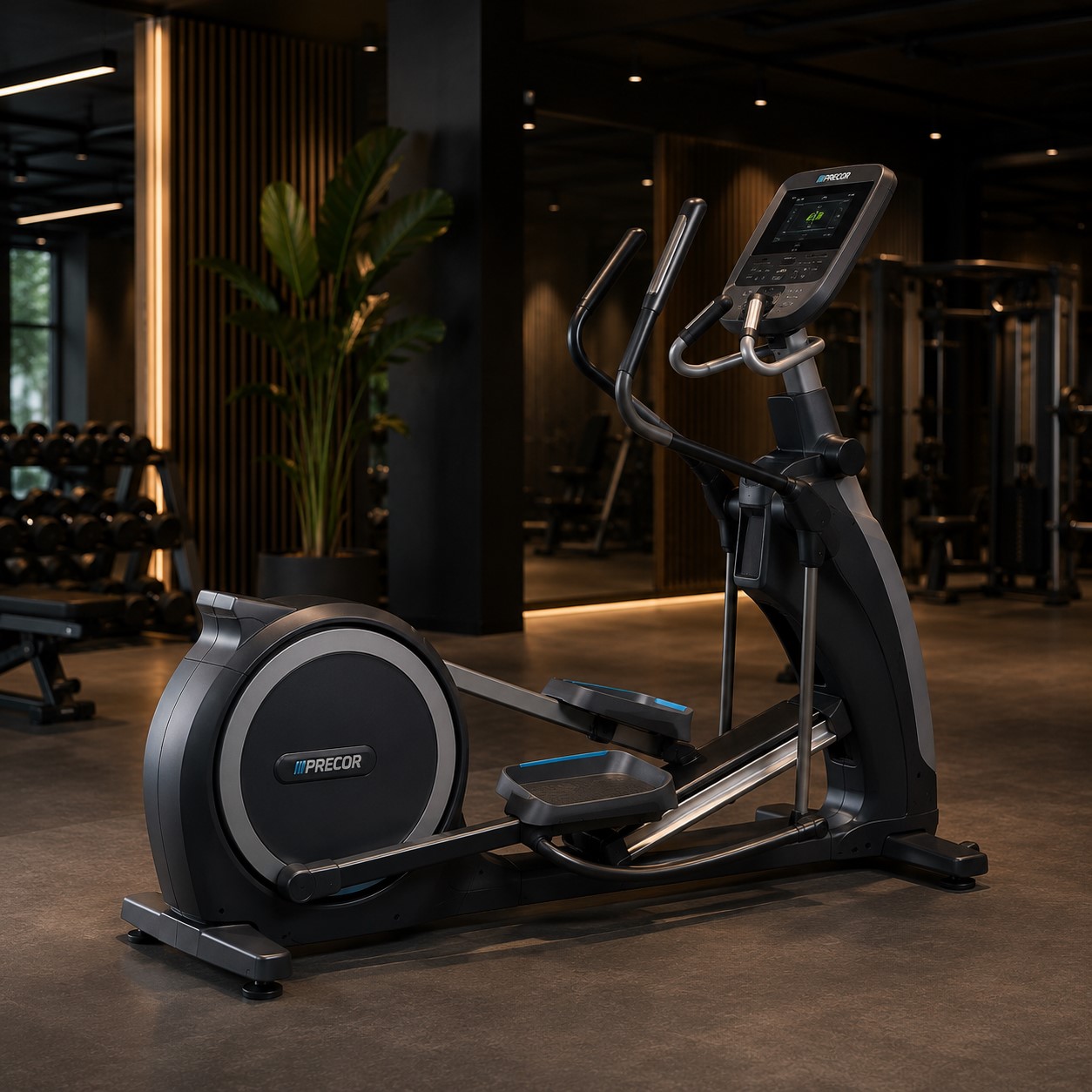 Bakhjulsdriven crosstrainer